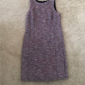 NEW loft Elegant Sleeveless Purple Dress